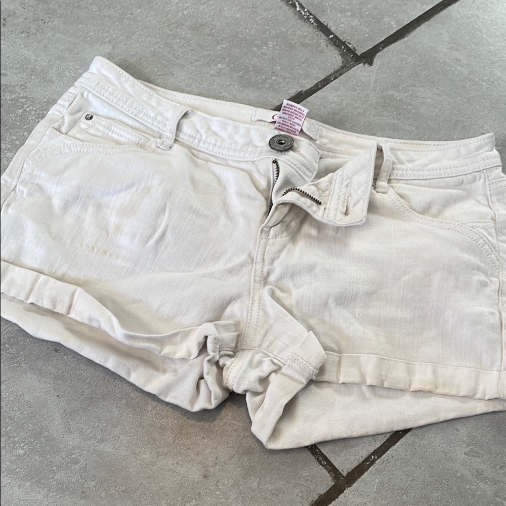 Women's White Shorts